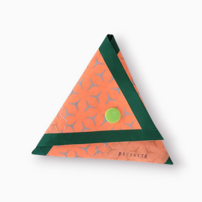 Porte-monnaie triangle trios face